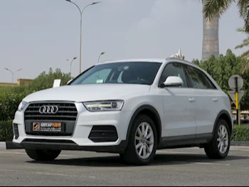  Audi  Q3  2016  Automatic  108,500 Km  4 Cylinder  Four Wheel Drive (4WD)  SUV  White  With Warranty