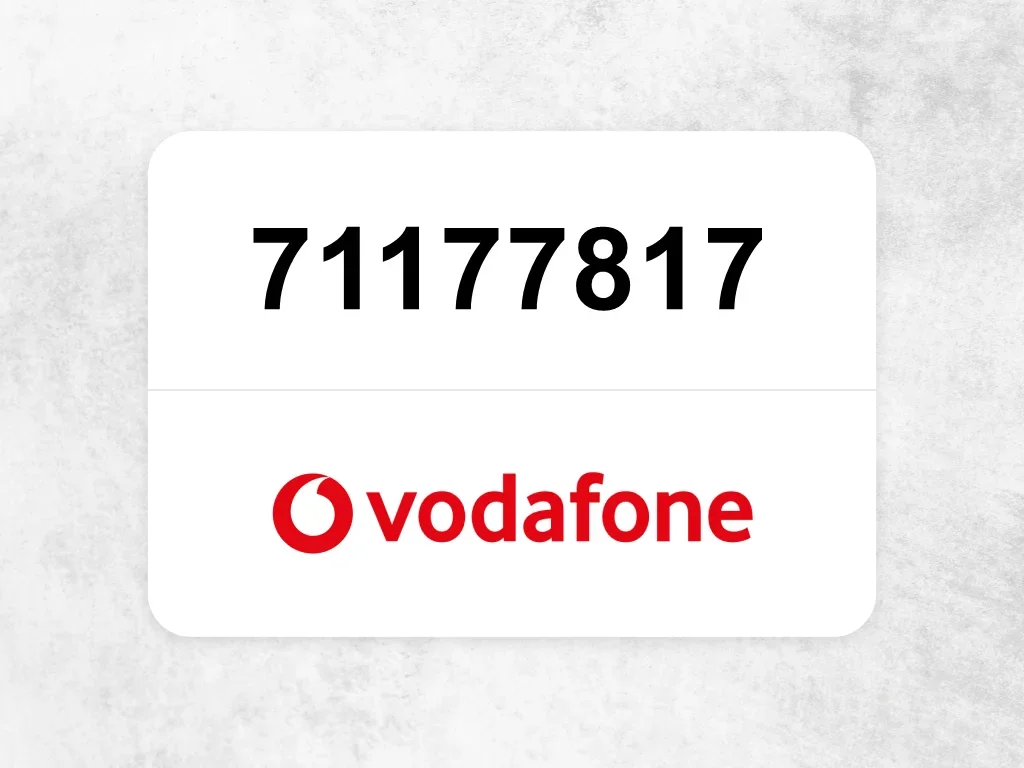 Vodafone Mobile Phone  71177817