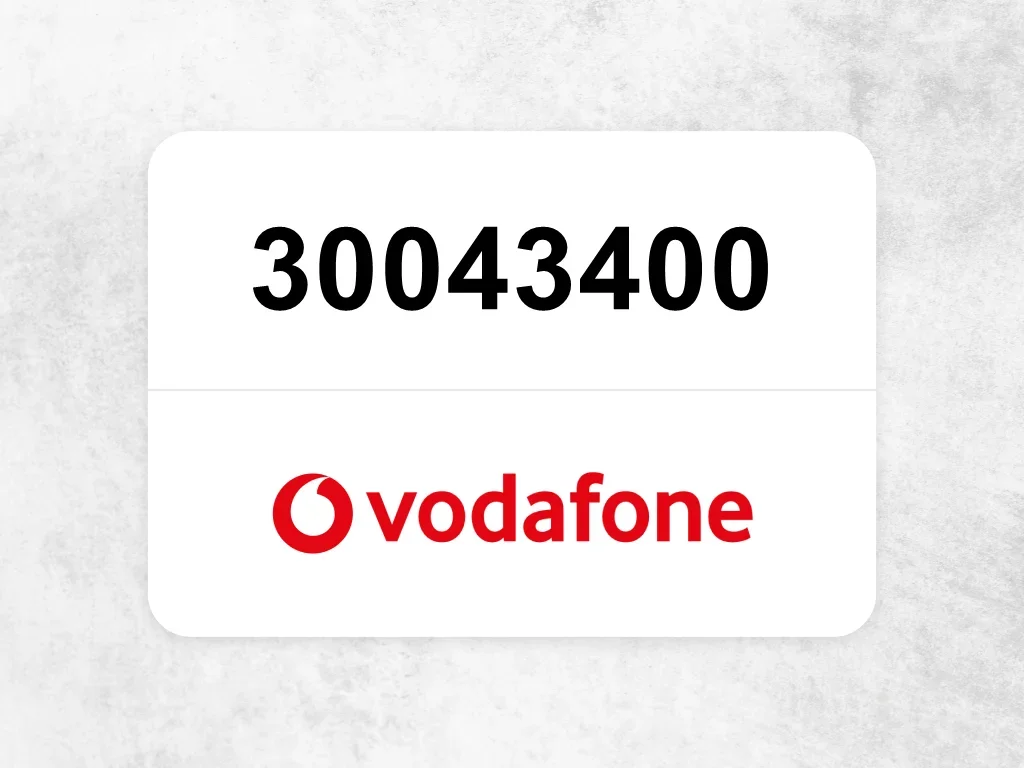 Vodafone Mobile Phone  30043400