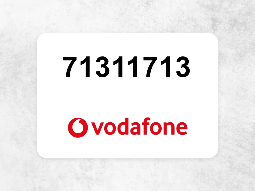 Vodafone Mobile Phone  71311713
