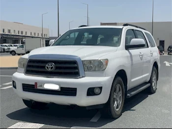 Toyota  Sequoia  SR5  2013  Automatic  335,000 Km  8 Cylinder  Four Wheel Drive (4WD)  SUV  White