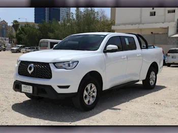 Great Wall  Poer  2021  Manual  67,000 Km  4 Cylinder  Four Wheel Drive (4WD)  Pick Up  White  With Warranty