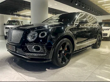 Bentley  Bentayga  Mulliner  2018  Automatic  131,000 Km  12 Cylinder  All Wheel Drive (AWD)  SUV  Black  With Warranty