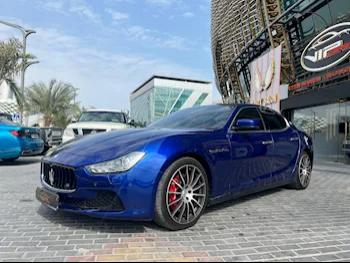 Maserati  Ghibli  SQ4  2016  Automatic  120,000 Km  6 Cylinder  Rear Wheel Drive (RWD)  Sedan  Blue