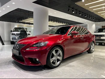 Lexus  IS  350 F Sport  2016  Automatic  140,000 Km  6 Cylinder  Front Wheel Drive (FWD)  Sedan  Red