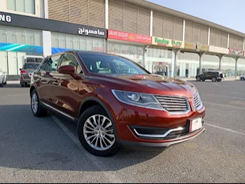 Lincoln  MKX  2016  Automatic  115,000 Km  4 Cylinder  Four Wheel Drive (4WD)  SUV  Maroon  With Warranty