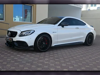 Mercedes-Benz  C-Class  63 AMG S  2017  Automatic  124,000 Km  8 Cylinder  Rear Wheel Drive (RWD)  Convertible  White