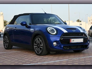 Mini  Cooper  S  2019  Automatic  78,000 Km  4 Cylinder  Front Wheel Drive (FWD)  Convertible  Blue