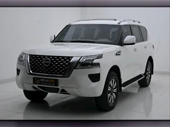 Nissan  Patrol  SE  2023  Automatic  50,000 Km  6 Cylinder  Four Wheel Drive (4WD)  SUV  Pearl  With Warranty