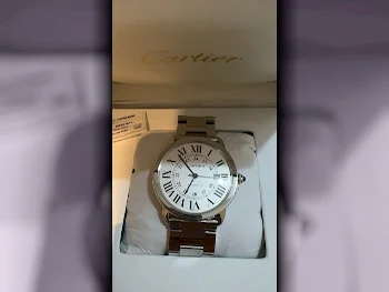 Watches - Cartier  - Quartz Watch  - Silver  - Men Watches