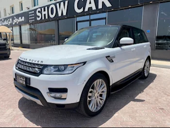 Land Rover  Range Rover  Sport HSE  2015  Automatic  89,000 Km  6 Cylinder  Four Wheel Drive (4WD)  SUV  White