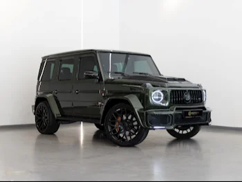 Mercedes-Benz  G-Class  800 Brabus  2022  Automatic  7,500 Km  8 Cylinder  Four Wheel Drive (4WD)  SUV  Green  With Warranty