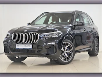 BMW  X-Series  X5 40i  2021  Automatic  54,500 Km  6 Cylinder  Four Wheel Drive (4WD)  SUV  Black  With Warranty