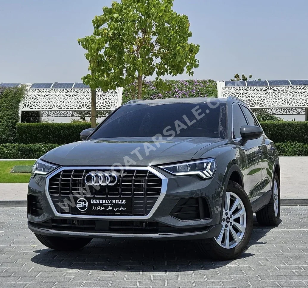 Audi  Q3  35 TFSI  2023  Automatic  6,500 Km  4 Cylinder  Front Wheel Drive (FWD)  SUV  Gray  With Warranty