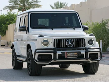 Mercedes-Benz  G-Class  63 AMG  2019  Automatic  106,000 Km  8 Cylinder  Four Wheel Drive (4WD)  SUV  White