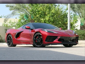 Chevrolet  Corvette  Z51  2022  Automatic  28,500 Km  8 Cylinder  Rear Wheel Drive (RWD)  Coupe / Sport  Maroon  With Warranty