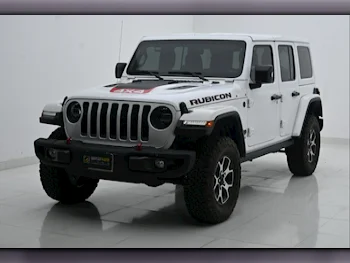 Jeep  Wrangler  Rubicon  2022  Automatic  19,000 Km  6 Cylinder  Four Wheel Drive (4WD)  SUV  White  With Warranty