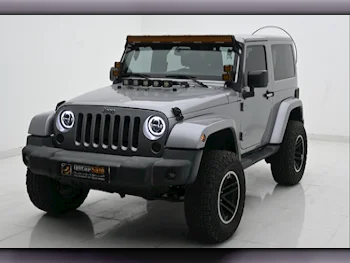 Jeep  Wrangler  Sahara  2015  Automatic  144,000 Km  6 Cylinder  Four Wheel Drive (4WD)  SUV  Gray