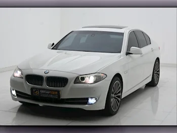 BMW  5-Series  530i  2013  Automatic  177,000 Km  6 Cylinder  Rear Wheel Drive (RWD)  Sedan  White