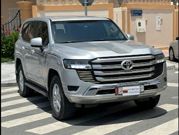 Toyota  Land Cruiser  GXR Twin Turbo  2022  Automatic  89,000 Km  6 Cylinder  Four Wheel Drive (4WD)  SUV  Silver  With Warranty