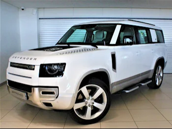 Land Rover  Defender  130 First Edition  2023  Automatic  44 Km  6 Cylinder  All Wheel Drive (AWD)  SUV  White  With Warranty