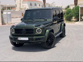 Mercedes-Benz  G-Class  500  2022  Automatic  7,000 Km  8 Cylinder  Four Wheel Drive (4WD)  SUV  Green  With Warranty