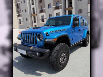 Jeep  Wrangler  Rubicon  2022  Automatic  7,000 Km  8 Cylinder  All Wheel Drive (AWD)  SUV  Blue  With Warranty