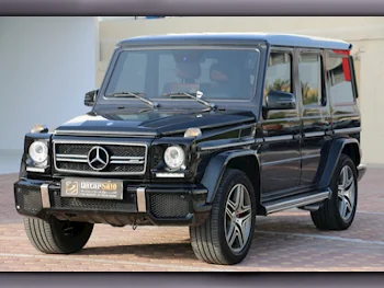 Mercedes-Benz  G-Class  63 AMG  2017  Automatic  72,600 Km  8 Cylinder  Four Wheel Drive (4WD)  SUV  Black