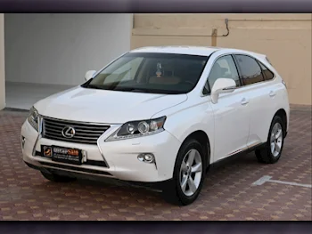 Lexus  RX  350  2015  Automatic  106,000 Km  6 Cylinder  Four Wheel Drive (4WD)  SUV  White