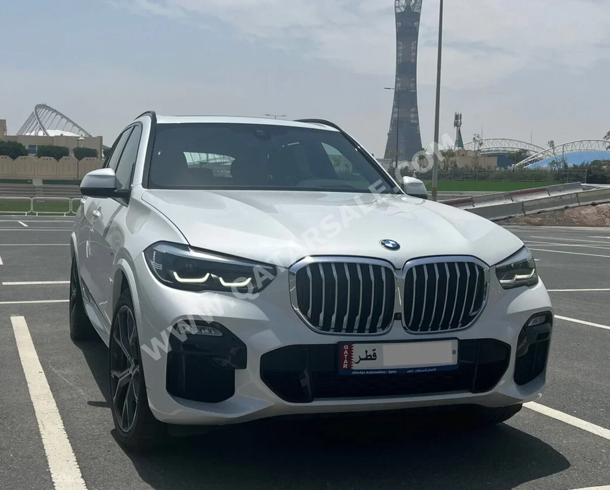 BMW  X-Series  X5  2019  Automatic  40,500 Km  6 Cylinder  Four Wheel Drive (4WD)  SUV  White  With Warranty