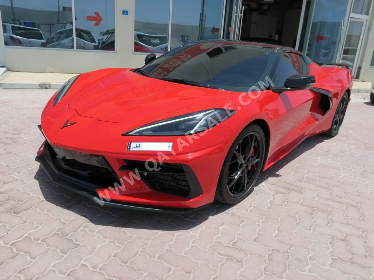Chevrolet  Corvette  C8  2021  Automatic  38,000 Km  8 Cylinder  Rear Wheel Drive (RWD)  Coupe / Sport  Red  With Warranty