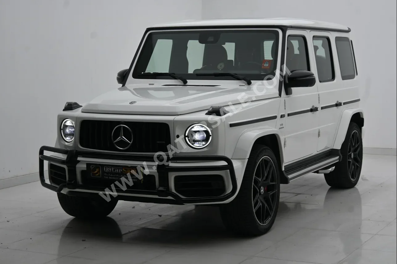 Mercedes-Benz  G-Class  63 Night Pack  2020  Automatic  85,000 Km  8 Cylinder  Four Wheel Drive (4WD)  SUV  White  With Warranty