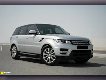 Land Rover  Range Rover  Sport HSE  2017  Automatic  104,000 Km  6 Cylinder  Four Wheel Drive (4WD)  SUV  Silver