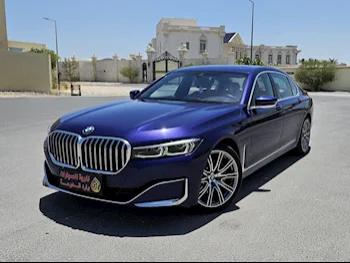 BMW  7-Series  730 Li  2021  Automatic  68,000 Km  6 Cylinder  Rear Wheel Drive (RWD)  Sedan  Blue  With Warranty