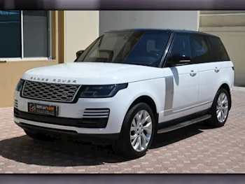 Land Rover  Range Rover  Vogue Super charged  2019  Automatic  40,000 Km  6 Cylinder  Four Wheel Drive (4WD)  SUV  White