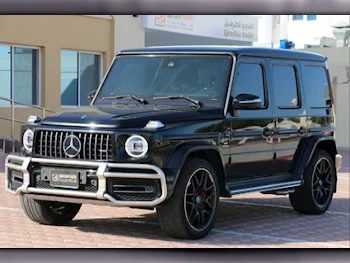 Mercedes-Benz  G-Class  63 AMG  2020  Automatic  93,000 Km  8 Cylinder  Four Wheel Drive (4WD)  SUV  Black