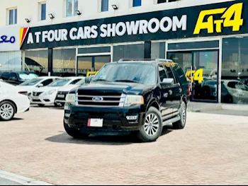 Ford  Expedition  XLT  2016  Automatic  58,000 Km  6 Cylinder  Four Wheel Drive (4WD)  SUV  Black