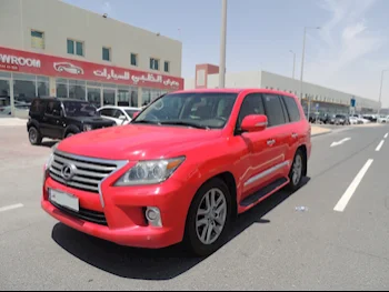Lexus  LX  570  2014  Automatic  81,000 Km  8 Cylinder  Four Wheel Drive (4WD)  SUV  Red