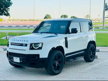 Land Rover  Defender  90 HSE  2023  Automatic  24,000 Km  6 Cylinder  Four Wheel Drive (4WD)  SUV  White  With Warranty