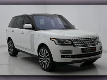 Land Rover  Range Rover  Vogue SE Super charged  2017  Automatic  69,000 Km  8 Cylinder  Four Wheel Drive (4WD)  SUV  White