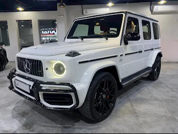 Mercedes-Benz  G-Class  63 AMG  2019  Automatic  70,000 Km  8 Cylinder  Four Wheel Drive (4WD)  SUV  White  With Warranty
