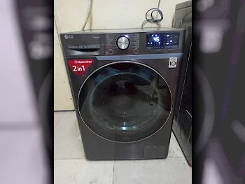 Washers & Dryers Sets LG /  10 Kg  Stainless Steel  Steam Washer  Steam Dryer  With Delivery  With Installation  Front Load Washer  Electric