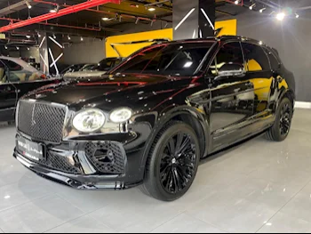 Bentley  Bentayga  2021  Automatic  61,000 Km  12 Cylinder  Four Wheel Drive (4WD)  SUV  Black  With Warranty