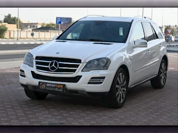 Mercedes-Benz  ML  500  2011  Automatic  47,000 Km  8 Cylinder  Four Wheel Drive (4WD)  SUV  White