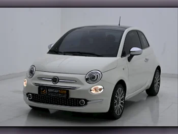 Fiat  500  2021  Automatic  63,000 Km  4 Cylinder  Front Wheel Drive (FWD)  Hatchback  White