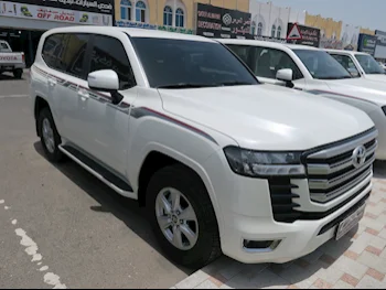 Toyota  Land Cruiser  GXR Twin Turbo  2023  Automatic  300 Km  6 Cylinder  Four Wheel Drive (4WD)  SUV  White  With Warranty