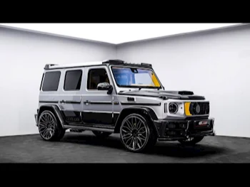 Mercedes-Benz  G-Class  63 AMG  2024  Automatic  261 Km  8 Cylinder  Four Wheel Drive (4WD)  SUV  Black and Silver