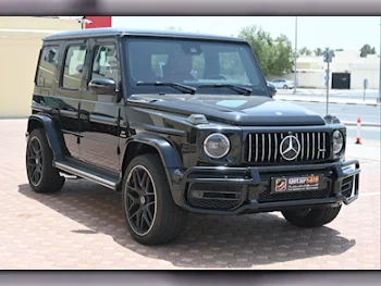 Mercedes-Benz  G-Class  63 Night Pack  2020  Automatic  79,000 Km  8 Cylinder  Four Wheel Drive (4WD)  SUV  Black  With Warranty