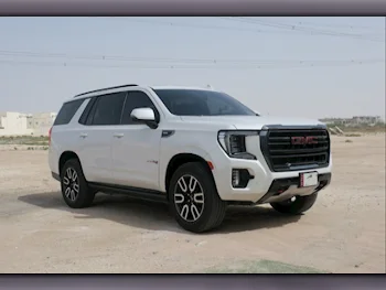 GMC  Yukon  AT 4  2021  Automatic  46,000 Km  8 Cylinder  Four Wheel Drive (4WD)  SUV  White  With Warranty