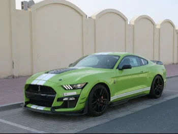 Ford  Mustang  Shelby  2020  Automatic  6,000 Km  8 Cylinder  Rear Wheel Drive (RWD)  Coupe / Sport  Green